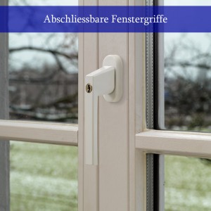 Abschliessbare Fenstergriffe